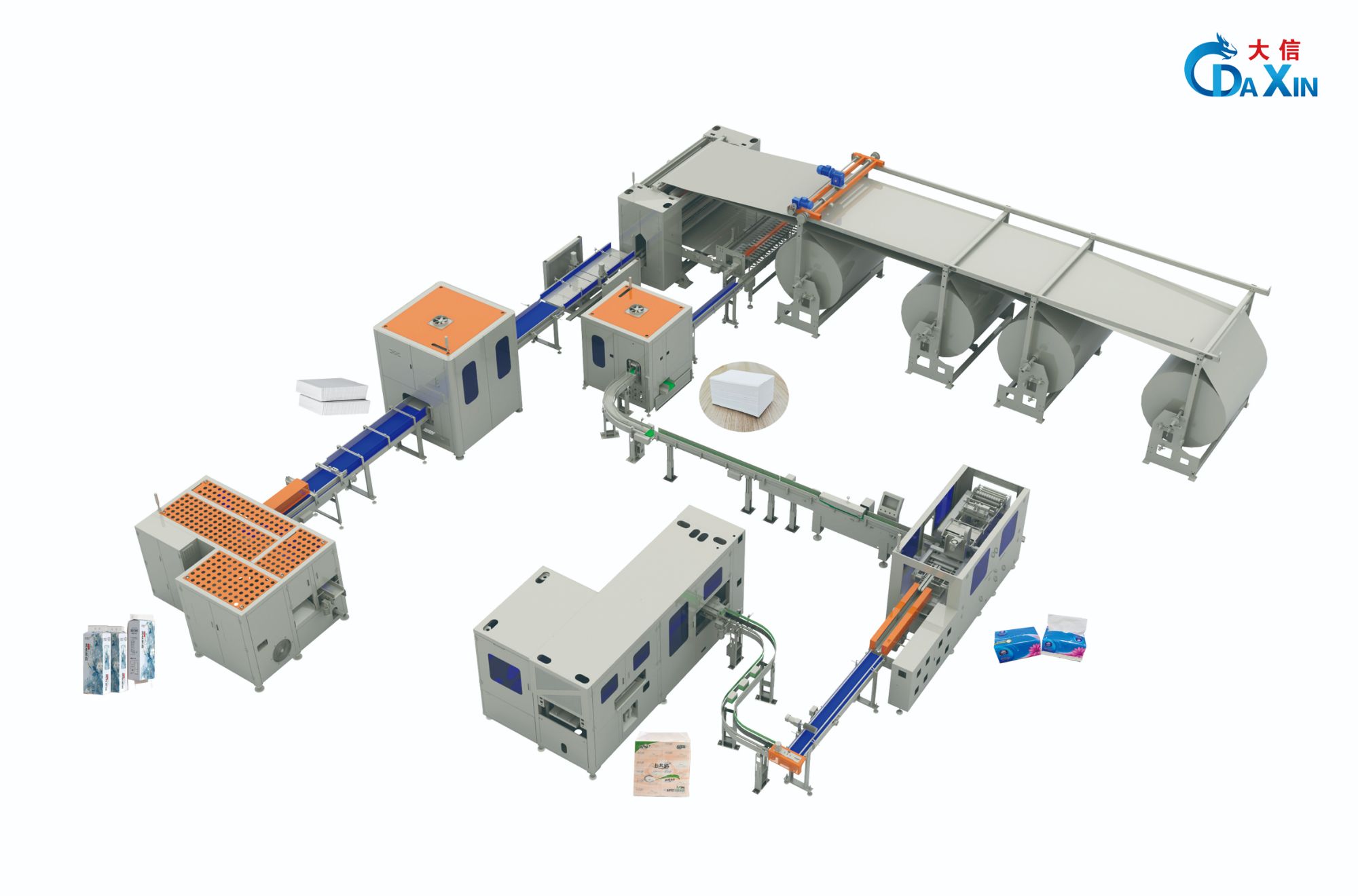 Tissue Converting Line Factory Efficiency Boosted by Advanced Robotics
