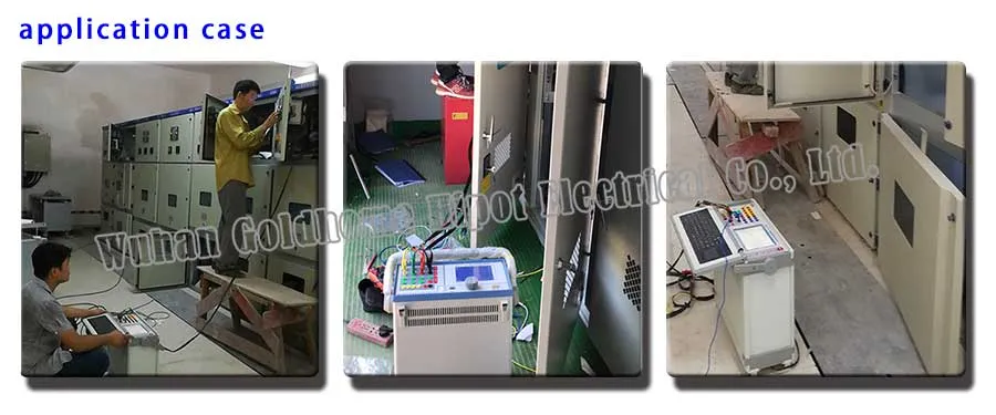3 Phase Relay Test Set Relay Protection Tester