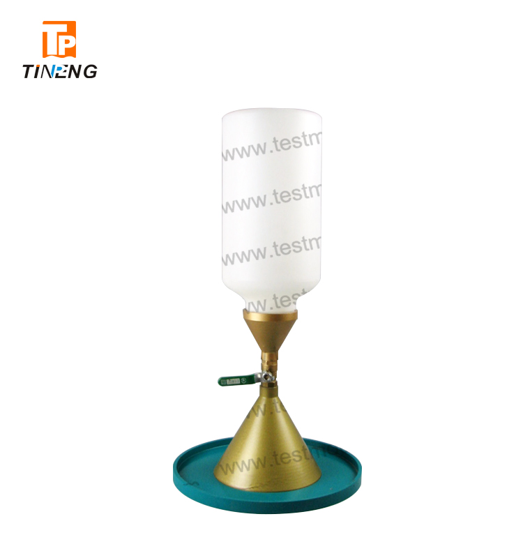 4L 6 Inch Portable Sand Density Cone Apparatus