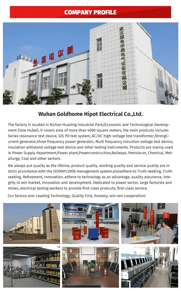 AC Dielectric Tester Resonance Withstand Voltage Resonant Test System Hipot Testerfor CVT