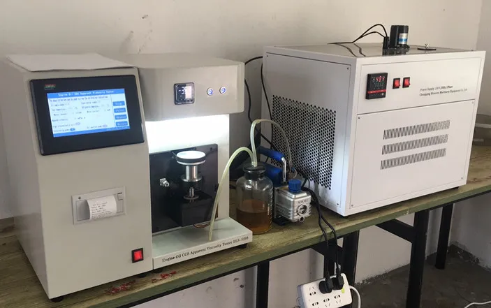ASTM D5293 Automated Engine Oils CCS Apparent Viscosity Meter Using Cold-Cranking Simulator