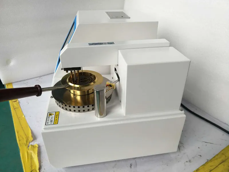 ASTM D92 Lubricant Motor Oil Open Cup Flash Point Apparatus