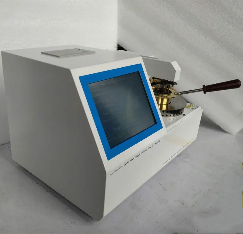 ASTM D92 Lubricant Motor Oil Open Cup Flash Point Apparatus