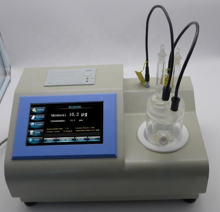 Automated Coulometric Karl Fischer Titrator /Karl Fischer Moisture Analyzer