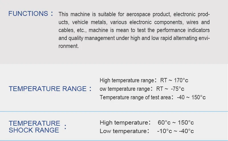 Automatic Environmental Testing Chamber / Thermal Shock Test Chambers