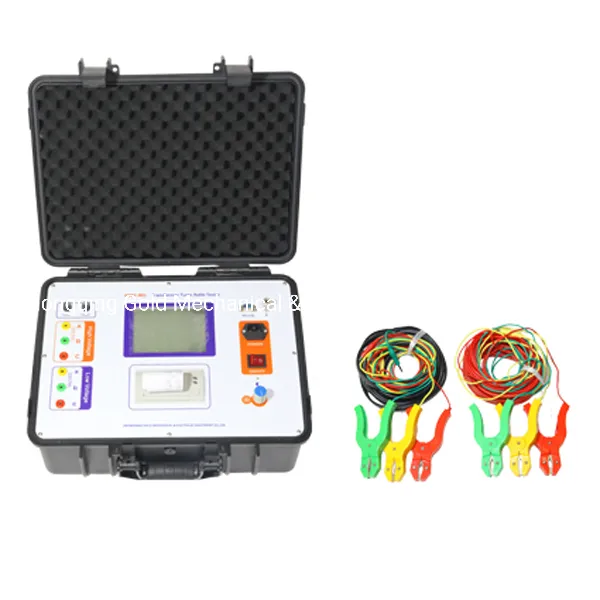 Automatic Single and Three Phase Transformer TTR Meter Transformer Polarity CT Turns Ratio Tester