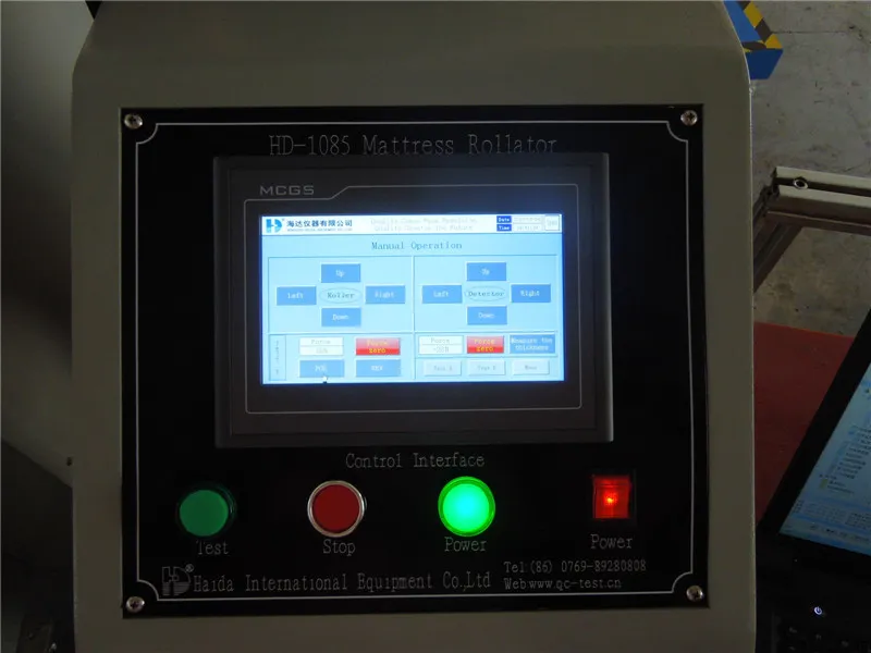 Automatic Spring Mattresses Hardness Testing Equipment
