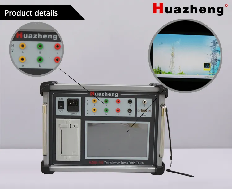 Automatic Transformer Turns Ratio Meter TTR and Transformation Ratio Tester
