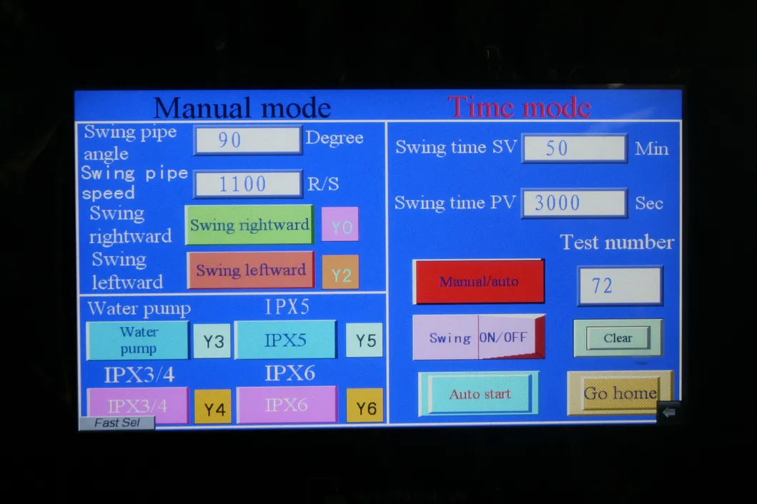 Climate Tester Ipx3 Ipx4 Water Resistance Testing Machine
