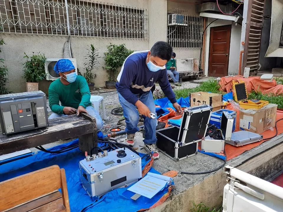 Digital Primary Current and Secondary Current Injection Test Equipment Set