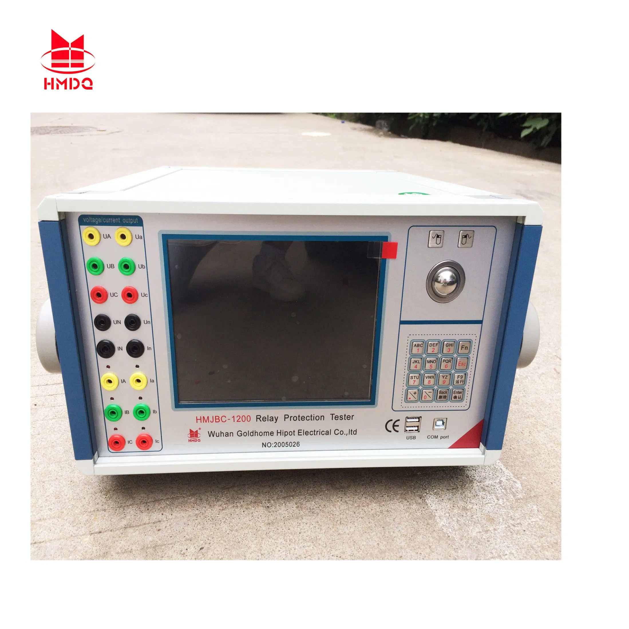 Digital Secondary Injection Relay Test Set Microcomputer 6 Phase Protection Relay Tester