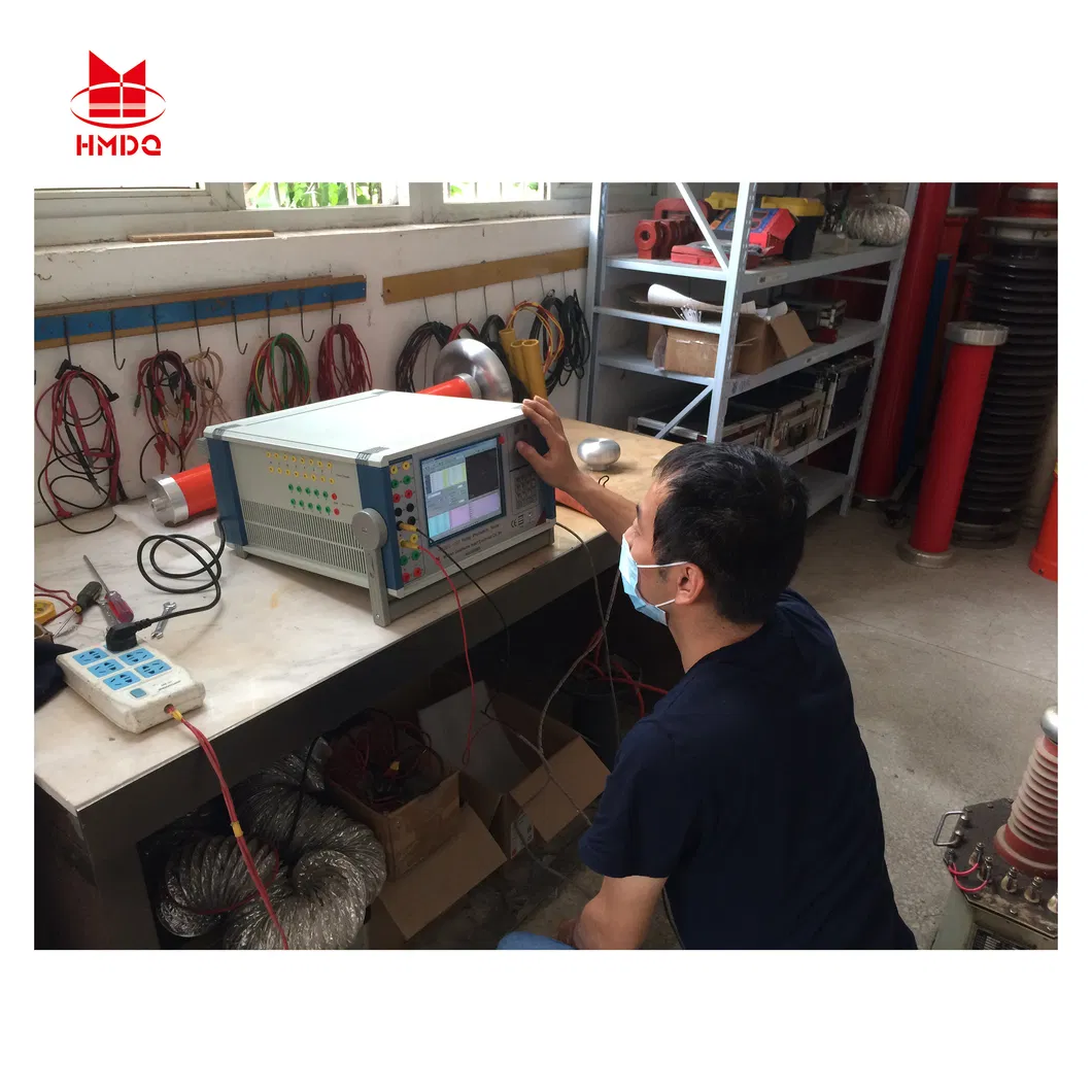 Digital Secondary Injection Relay Test Set Microcomputer 6 Phase Protection Relay Tester