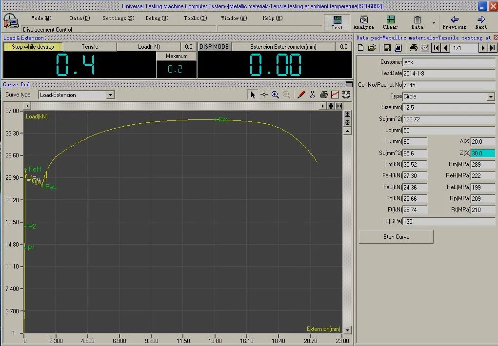 Electronic Universal Testing Equipment (500N)