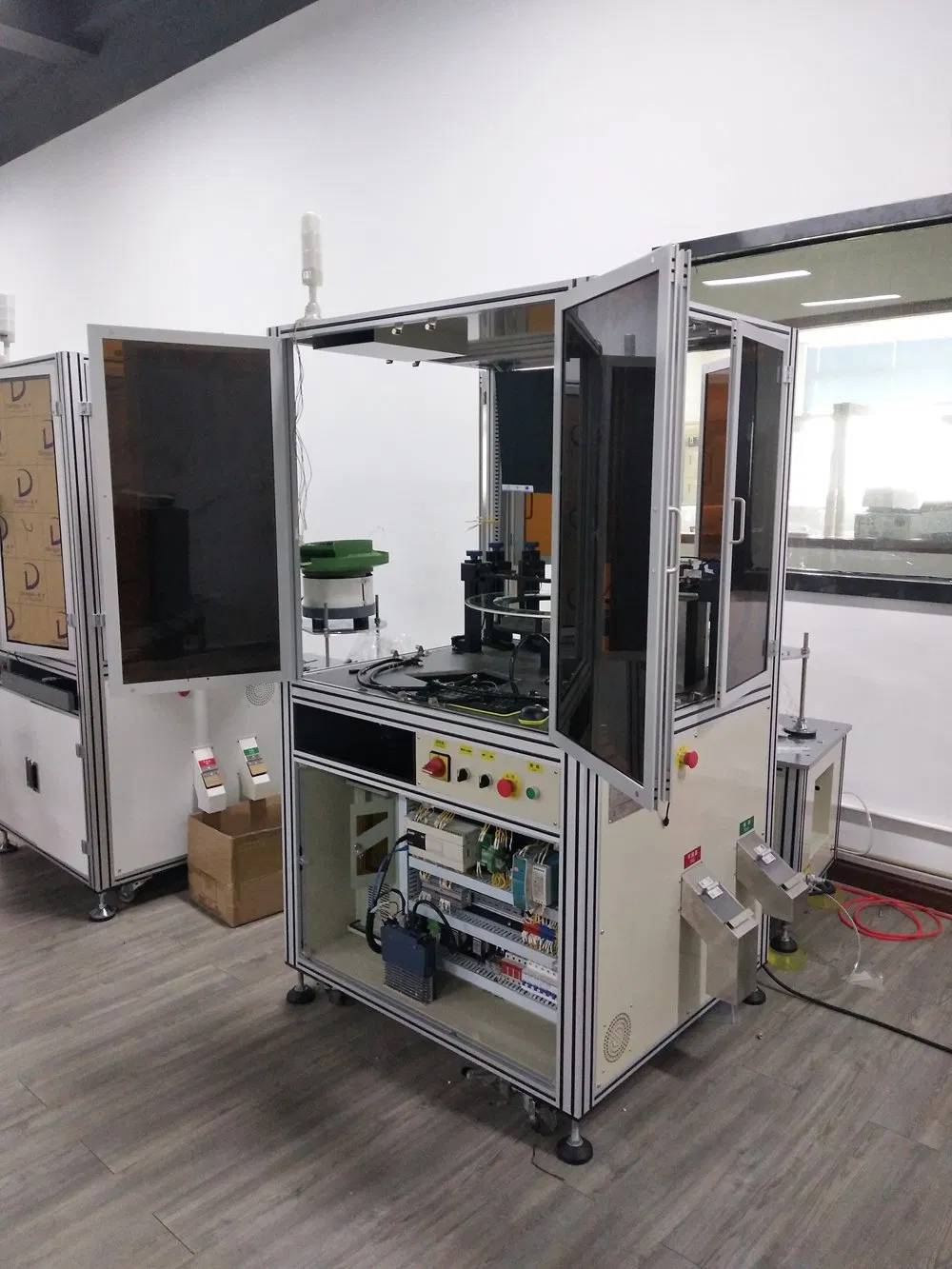Fast Speed Dimensional Measurement Vision Inspectin Machine for Magnetic Inductors