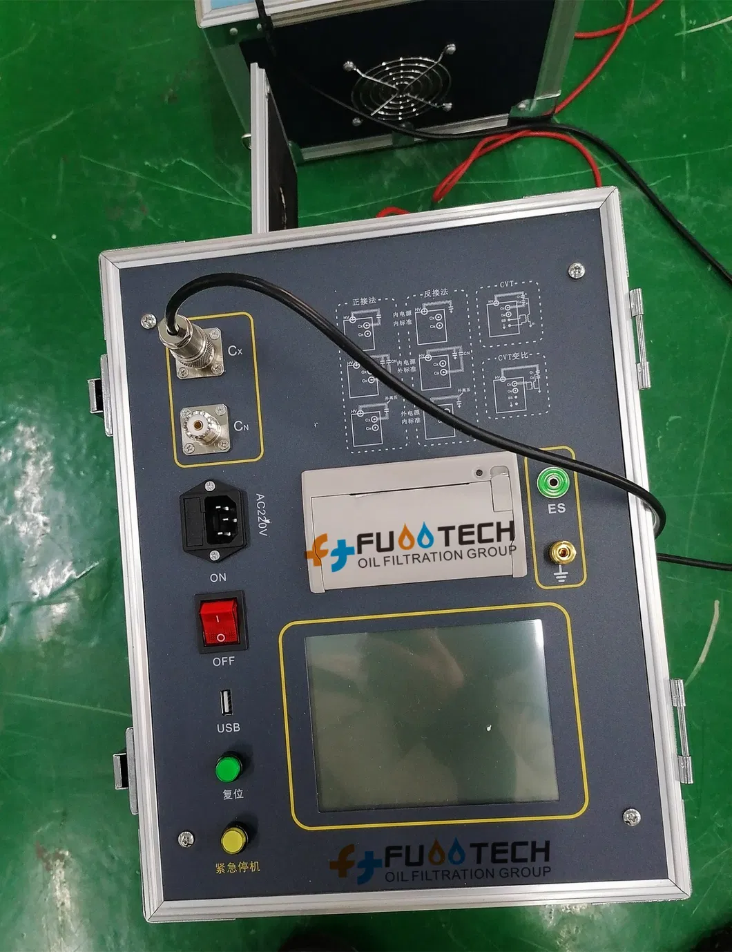 Full Automatic Transformer Tan Delta Tester Capacitance Loss and Tan Delta Tester for 12kv