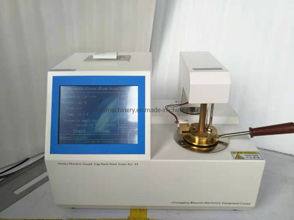 Fully Automatic Densky-Martens Closed Cup Flash Point Measuring Instrument