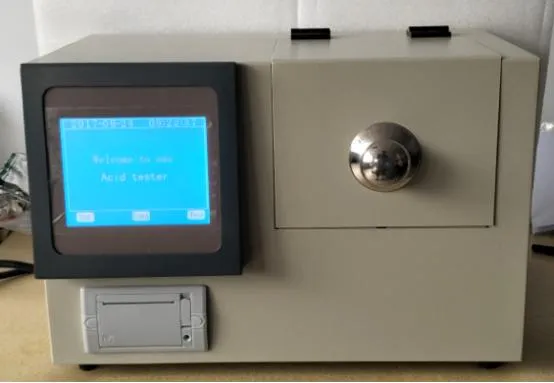 Fully Automatic Neutralization Value Testing Machine for Plasticizer