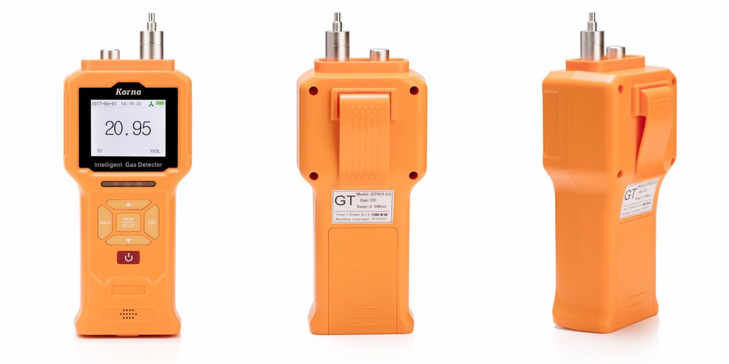 Handheld Pumping 2 in 1 Co O2 Gas Detector Multi Gas Detector