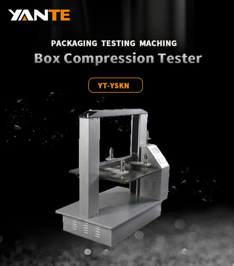 Hardness Tester Corrugated Carton Compression Strength Test Machine