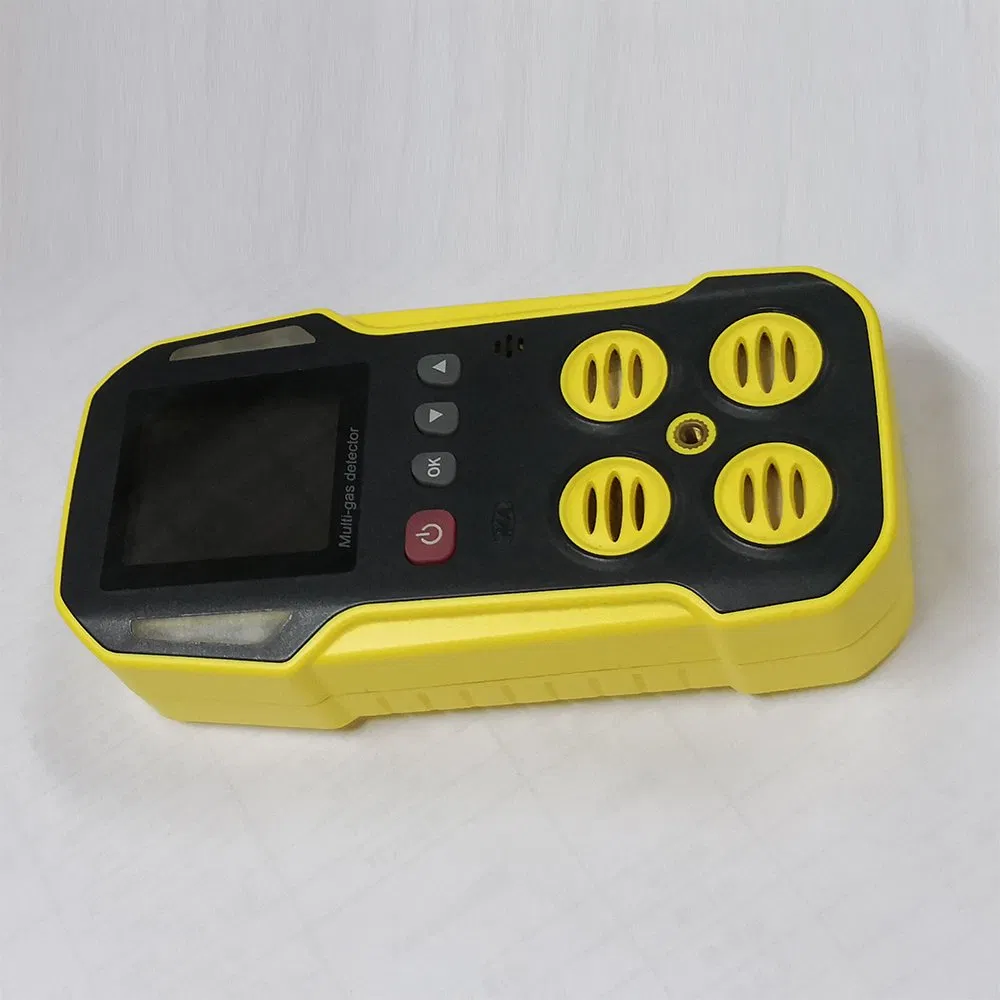 High-End Multi-Gas Detector, H2s So2 Detector with High Resolution Color Display