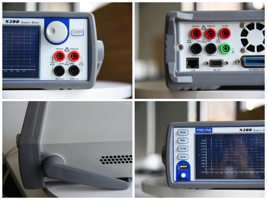 High Precision Digital Test Source Meter Smu 200 for Resistance Testing Made in China