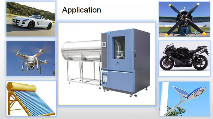IP Rate Waterproof Test Chamber for Test Vehicle