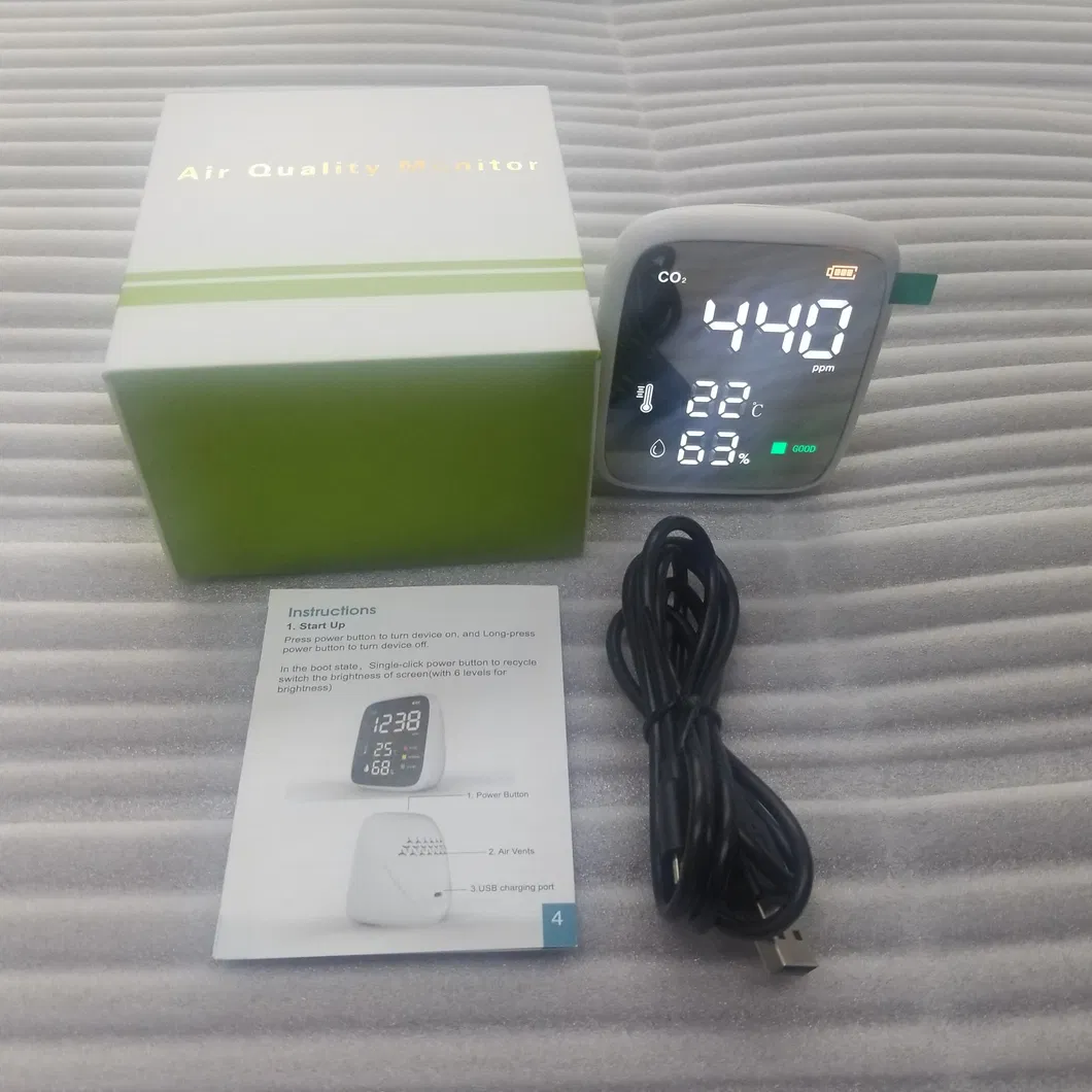 Mini CO2 Air Quality Monitor CO2 Tester CO2 Meter