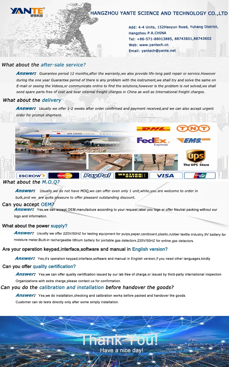 Paper Testing Equipment Ring Crush Strength Testing Instrument