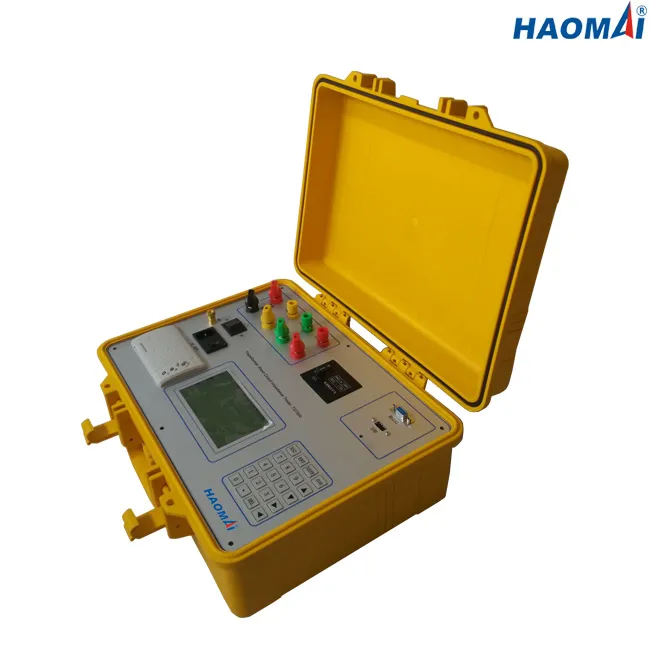 Portable Transformershort Circuit Impedance Tester Winding Deformation Test Set