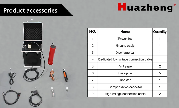 Portable Vlf Cable High Voltage Testing Instrument AC Hipot Tester