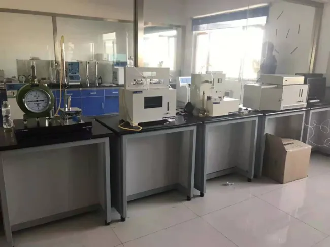 Quartz Tube Sulfur Content Apparatus for Dark Petroleum Oil