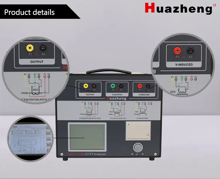 Reasonable Price Hzct-100b Current Transformer CT PT Characteristics Analyser