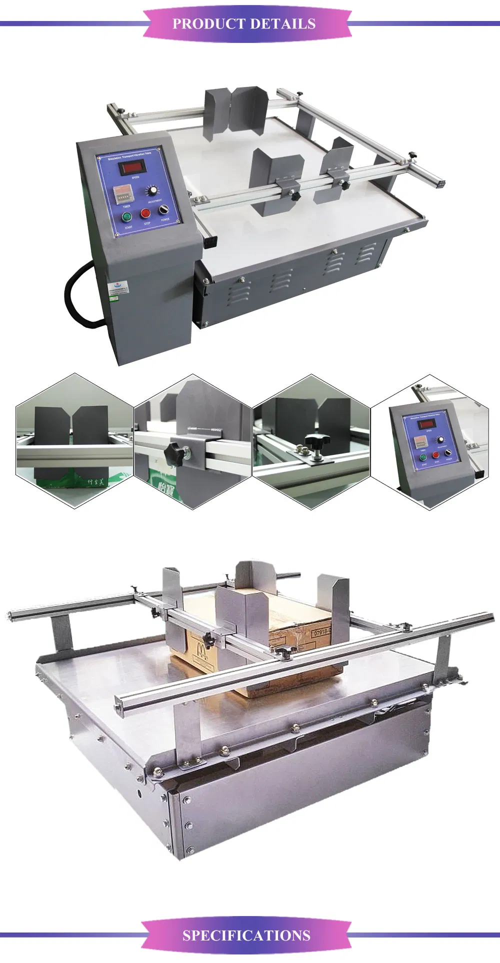 Simulated Transportation Vibration Tester