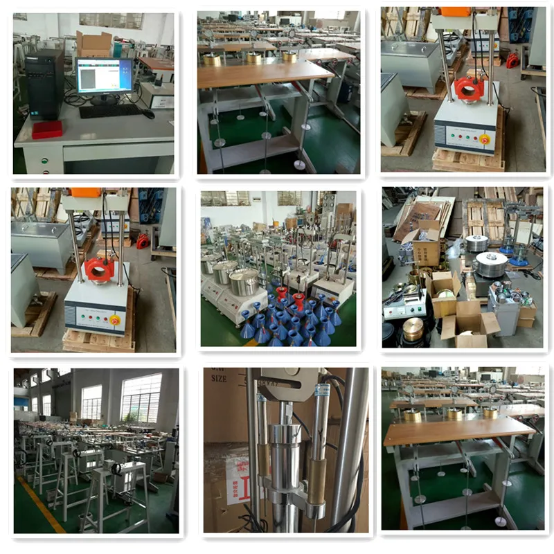 Stzst-8 Enclosed Type New Standard Cement Jolting Table