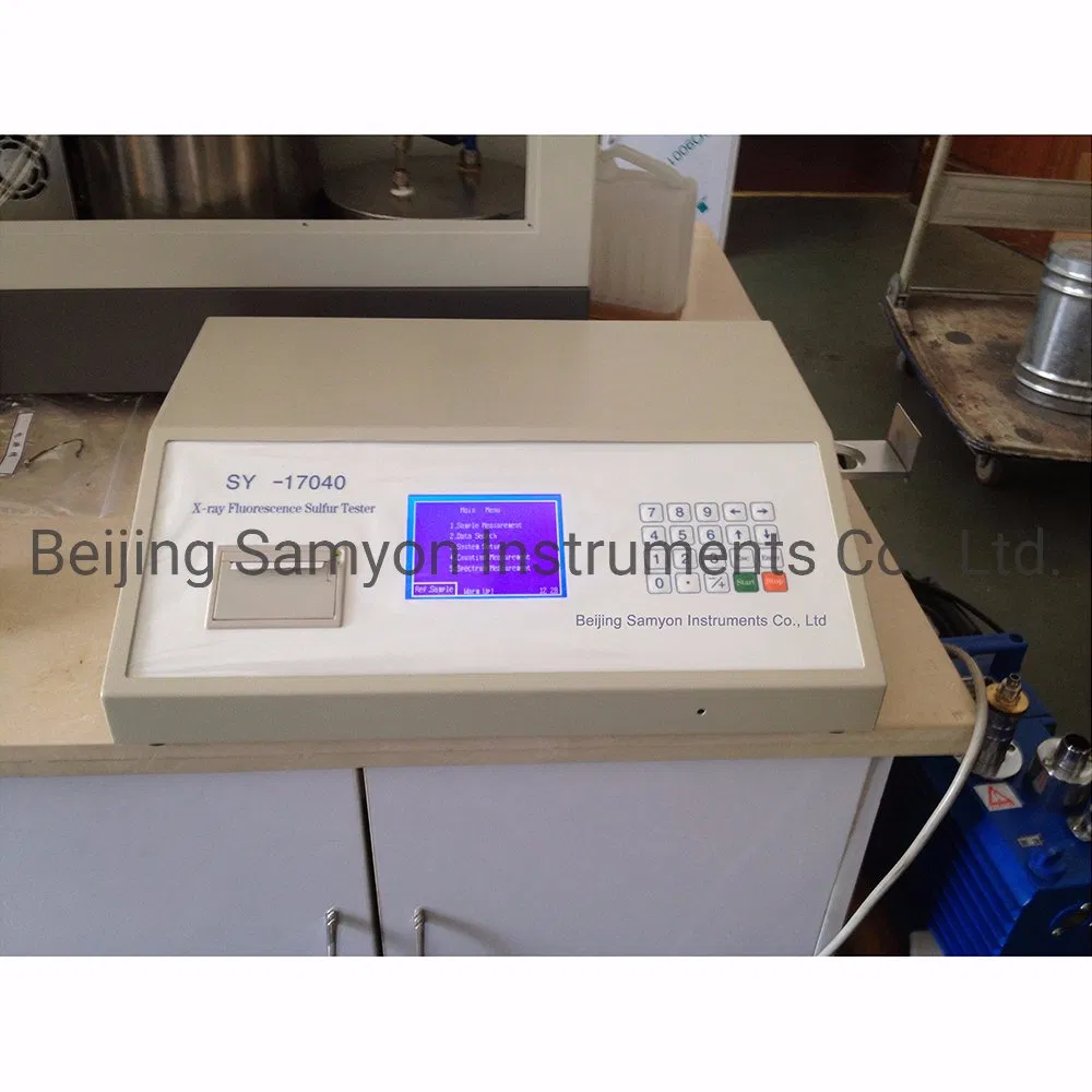 Sy-17040 X-ray Fluorescence Sulfur-in-Oil Analyzer
