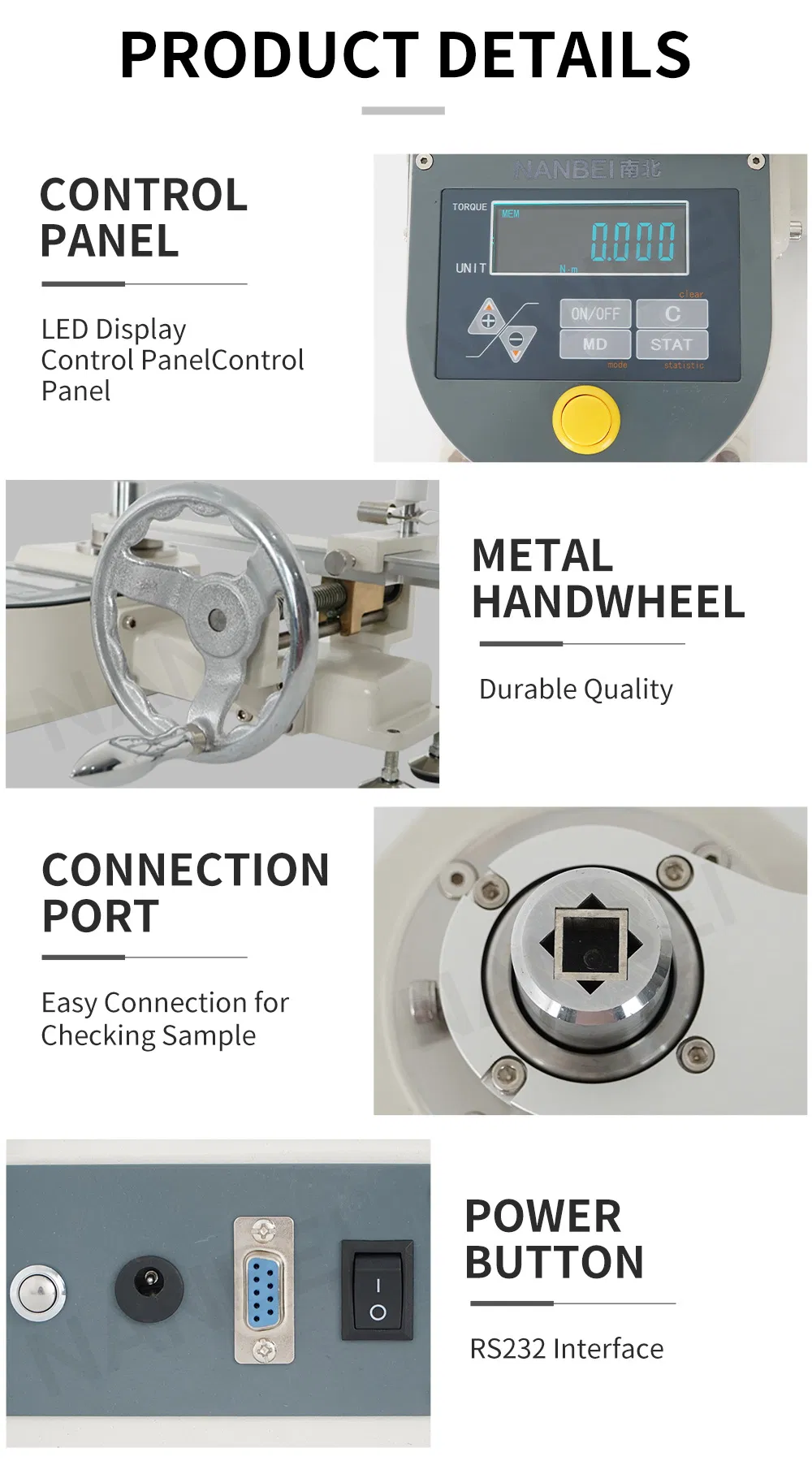 Testing Equipment Digital Torque Wrench Calibrator