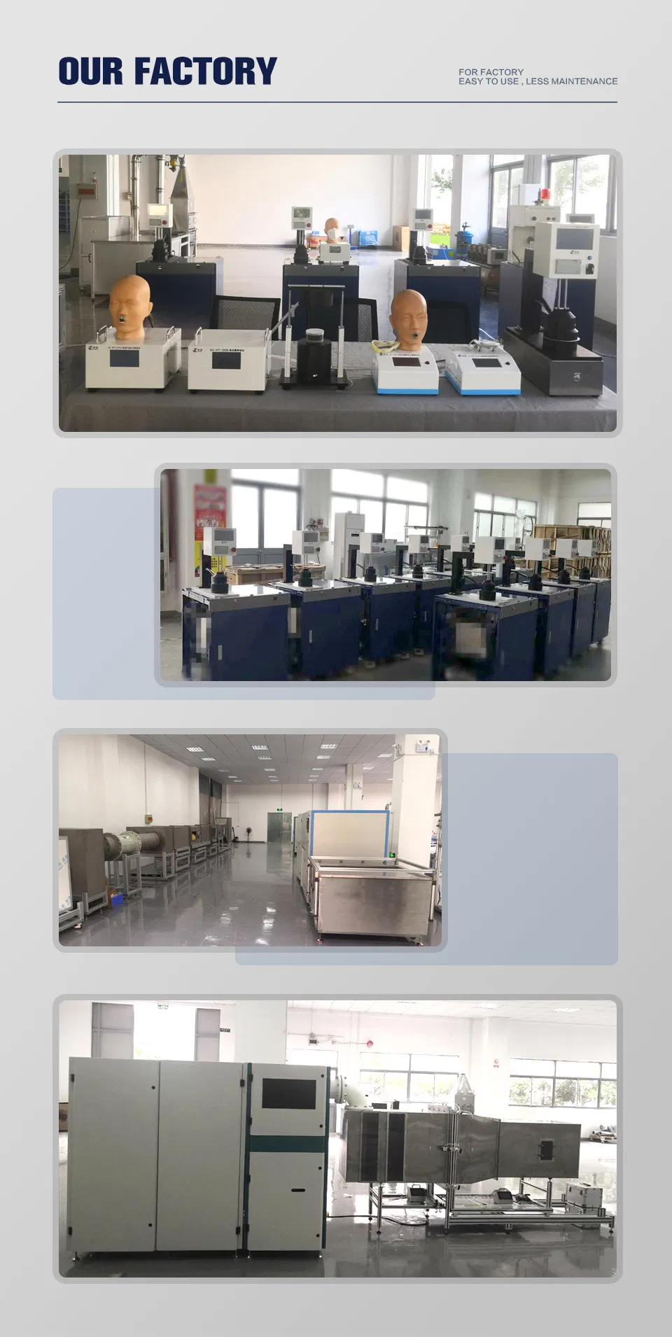 Testing Equipment Used for Filtration Efficiency and Total Inward Leakagetesting