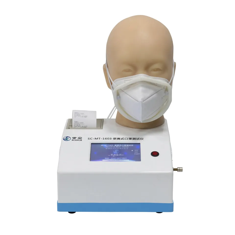 Testing Equipment Used for Filtration Efficiency and Total Inward Leakagetesting
