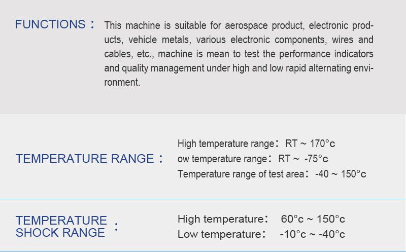 Thermal Shock Plastic Test Chamber