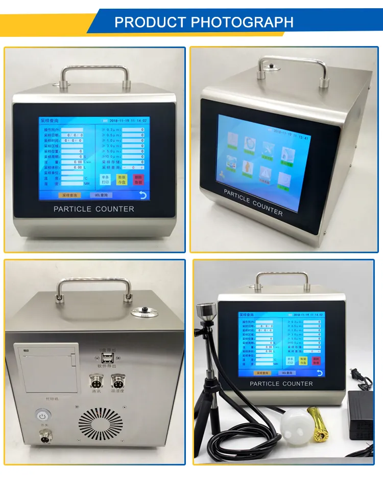 Y09-5100 100L/Min Laser Particle Counter