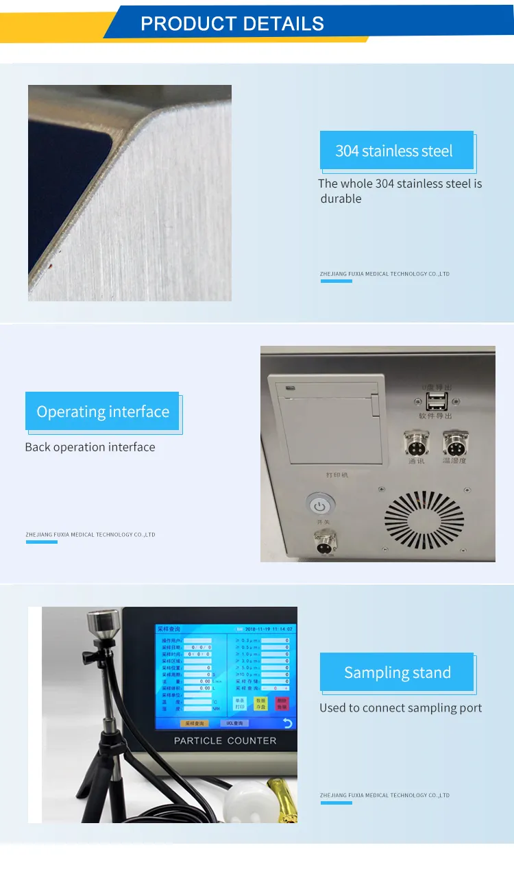 Y09-5100 100L/Min Laser Particle Counter