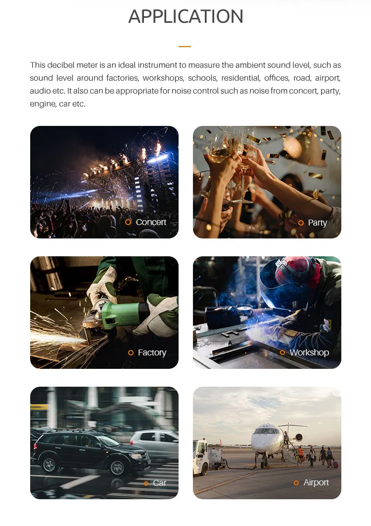 Yw-532X 30-130 dB Digital Sound Level Meter